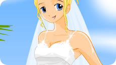 Bride dress up